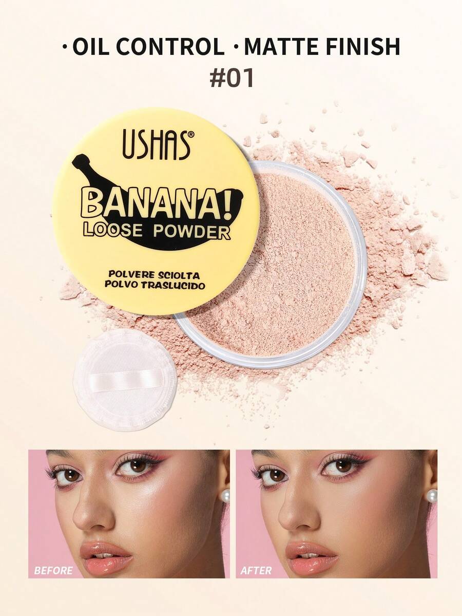 Polvos Surtidos Compactos, Adecuado Para Tonos De Piel Claros, Medios Y Bronceados, Acabado Mate - #01 - Ver 1