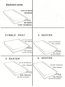 1pc Sofa Cover, Stretchable, Universal Sofa Cushion Dustproof Cover, L-Shaped Sofa Cover For Four Seasons