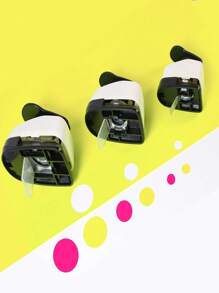 Set de 3 perforadoras, que incluyen perforadora de círculo, perforadora de papel manual con diferentes formas, perforadora grande, perforadora de un solo agujero, adecuada para manualidades DIY, scrapbooking, arte de papel (3/8 pulgadas, 5/8 pulgadas y 1 pulgada) Vuelta al cole, Vuelta al cole, Suministros escolares