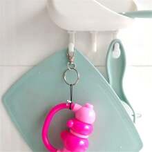 50pcs Silver Rotatable Keychain, Metal Key Ring With Hook, For Diy Keychain Making Casual Car Accessories Bag Charm School Cute Goth Y2k