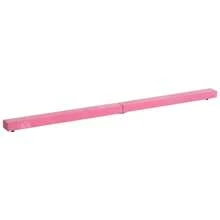 HOMCOM 2.4M 8FT Gymnastics Folding Balance Beam Home Gym Training Exercise Sports - Pink - View 2