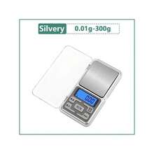 1只電子秤,可供珠寶黃金平衡稱重,具克重校準、lcd顯示、高精度廚房秤,精度高達0.01g - 彩色 - 查看 2