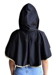Capa Black Clove Asta Black Bull Toros Negros Cosplay - Negro - Ver 5