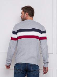 Men Sweaters - Xám - Xem 2