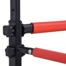HOMCOM Pull Up Station With Dip Station And Push-Up Stand, Height Adjustable Power Tower, Free Standing Pull Up Bar For Home Gym
