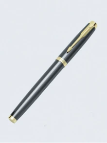 Pluma De Firma Para Negocios/estudiantes, Regalo Para Hombres/mujeres, Regalo De Cumpleaños/año Nuevo, Herramienta De Escritura De Lujo Sabia Y Elegante - gris brillante - Ver 13