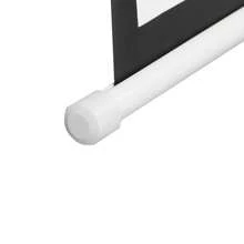 HOMCOM Écran de projection motorisé 120 pouces, 16:9 4K HD électrique pour Vidéoprojecteurs Home Cinéma, fixation mural ou plafond avec télécommande - Blanc - Voir 9