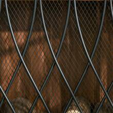 HOMCOM 126cm 3-Panel Metal Folding Fireplace Screen Heat Flame Protective Guard Child Pet Home Spark Barrier Surround W/ Mesh Pattern - Black - View 9