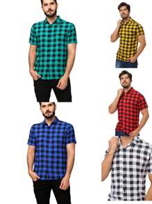 Men Shirts - 彩色 - 查看 1