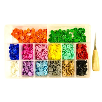 280 Botoes Plastico Ritas 14 Cores Grátis Furador+ Matriz 12