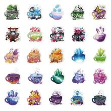 49入組水瓶創意貼紙,行李箱、滑板、杯子、手機和平板電腦卡通貼紙防水裝飾貼紙 - 彩色 - 查看 7