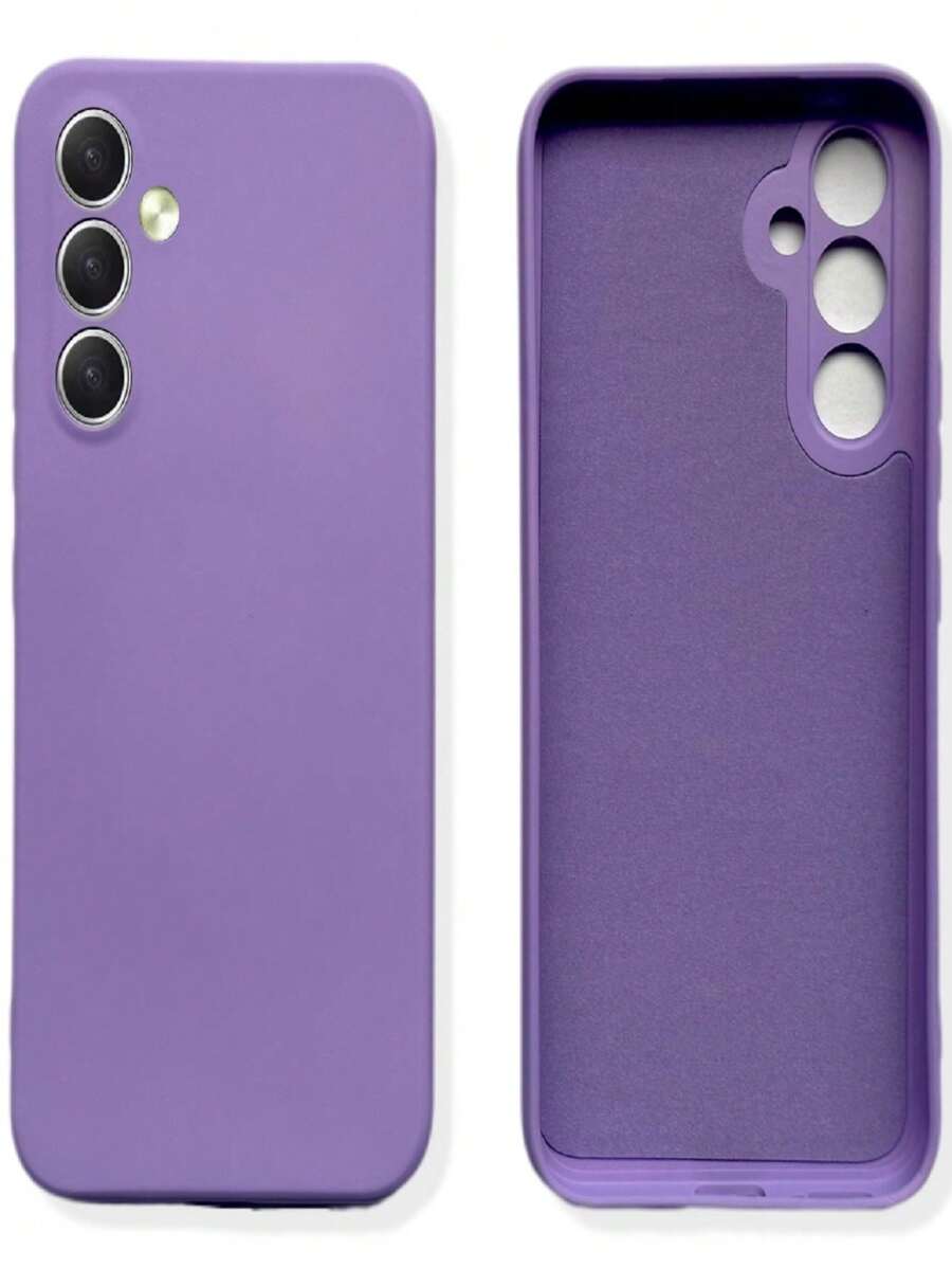 Basic Phone Cases - สีม่วงไลแลคพาสเทล - ดู 1
