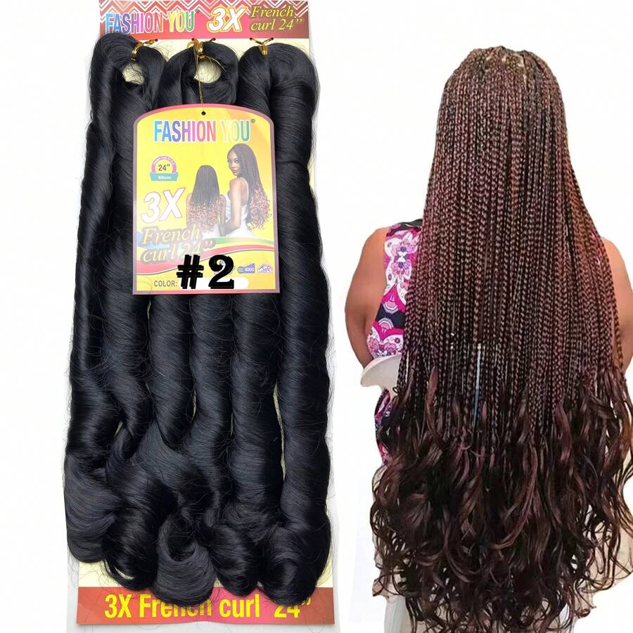 FASHION YOU Synthetic Extensions - Black-brown - View 1