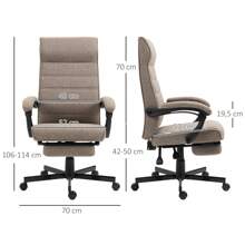 Office Chair - Coffee Brown - View 7