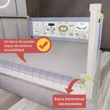 Barandal Para Cama Marca Barandal Seguridad Niños Protector