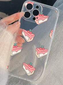 1 pieza Funda de teléfono de TPU pintada de forma minimalista compatible con iPhone 15, compatible con iPhone 15 Pro y compatible con iPhone 15 Pro Max, versión internacional, no la versión nacional - Multicolor - Ver 2