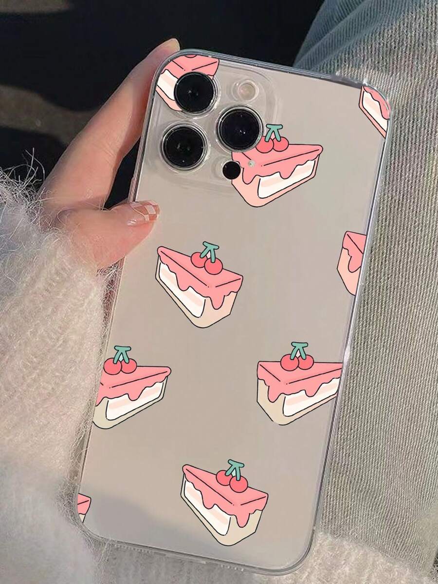 1 pieza Funda de teléfono de TPU pintada de forma minimalista compatible con iPhone 15, compatible con iPhone 15 Pro y compatible con iPhone 15 Pro Max, versión internacional, no la versión nacional - Multicolor - Ver 1