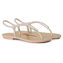 Women Flat Sandals - Vàng - Xem 2