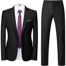 Men Suits - Blue - View 6