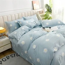 3 cái/bộ Phong cách hiện đại Hình chữ nhật Thoải mái Vỏ chăn Duvet & Vỏ gối Bộ Với Tối giản Thiết kế , Chống bụi Che phủ , Thích hợp Đối với Tất cả các mùa , Máy giặt được , Nhà  Phòng ngủ Sử dụng ( Bộ đồ giường Chất làm đầy Và Trang tính Không bao gồm ) - Nhiều màu - Xem 7