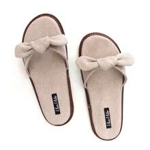 Women Flip-Flops - Màu be - Xem 1