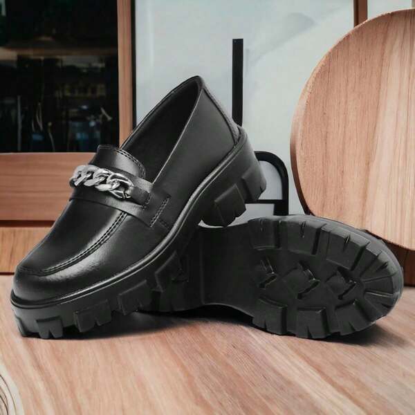 Mocassim Tratorado Feminino Blogueirinha Confort Style