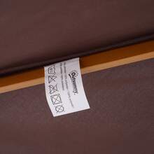 Outsunny Ombrellone da Giardino 2.5x2.3 m a 6 Stecche con Manovella, in Legno e Poliestere, Marrone - Marrone ruggine - Visualizzare 7