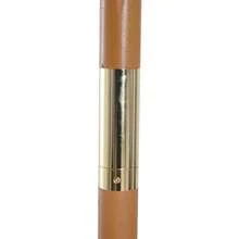 Outsunny Ombrellone da Giardino 2.5x2.3 m a 6 Stecche con Manovella, in Legno e Poliestere, Marrone - Marrone ruggine - Visualizzare 3