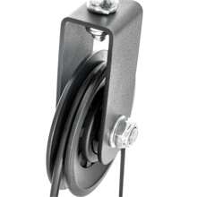 SPORTNOW Cable Machine Pulley System, Lat Pull Down System With DIY Loading Weight For Home Gym Biceps Triceps Arm Shoulder Back Training - Black - View 7