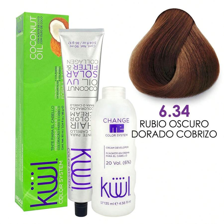 Hair Coloring - 棕色 - 查看 1