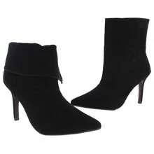 Women Mid-Calf Boots - 黑色 - 查看 1