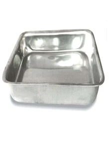 ASSADEIRA EXTRA ALTA TAMANHO 1 ALUMÍNIO POLIDO GROSSO DE 27 CM