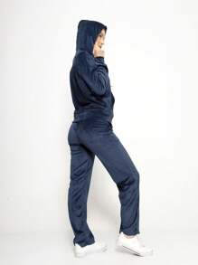 Women Two-Piece Outfits - 藏蓝色 - 查看 3