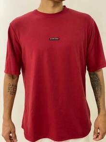 Men T-Shirts - 紅色 - 查看 1