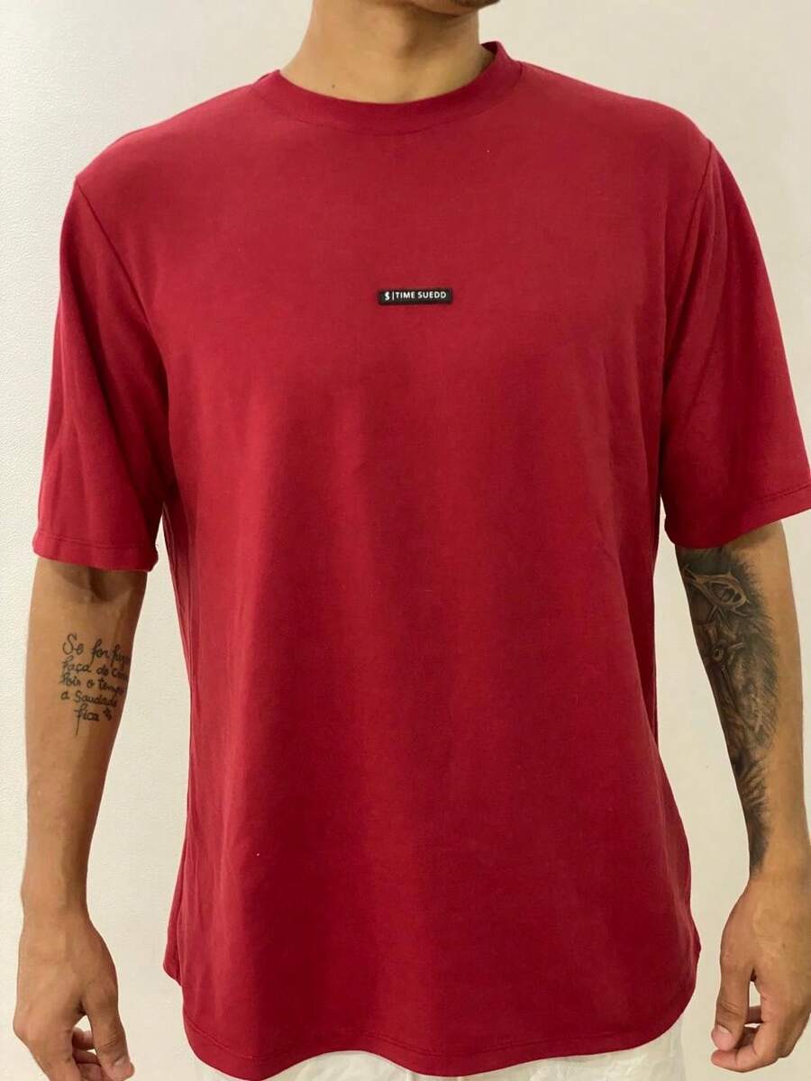 Men T-Shirts - 紅色 - 查看 1