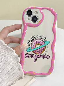 1 Miếng 3D Kết cấu Sóng Và Kẹo Donut In Ốp lưng & bao da điện thoại , Tương thích với iphone11 12 13 14promax 15 - Nhiều màu - Xem 4