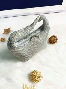 Women Evening Bags - 銀色 - 查看 3