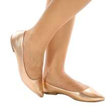 Women Flats - 玫瑰金 - 查看 1