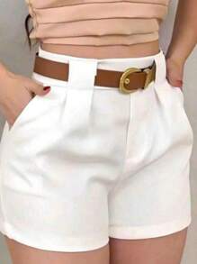 Women Shorts - trắng - Xem 2