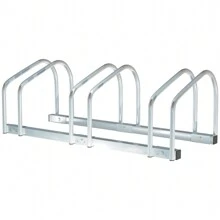 HOMCOM Bike Racks & Holders - Silver - View 5