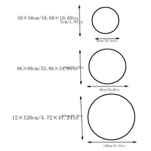 1 Miếng Tròn Tấm thảm Thảm trải sàn Với Hoa & Mẫu , Creative Pha lê Nhung Điểm Nhựa Đáy Hấp thụ nước & Chống trượt Mềm mại & Có thể giặt được Thảm , Thích hợp Đối với Phòng ngủ , Phòng khách , , Chơi game Phòng , Giặt Phòng , Trẻ em Phòng , Tất cả các mùa Có sẵn - màu đen - Xem 2