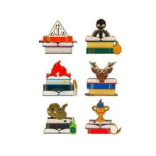 Loungefly WB HP BOOK BLIND PINS Women Brooch 1pc Random Delivery - Multicolor - View 1