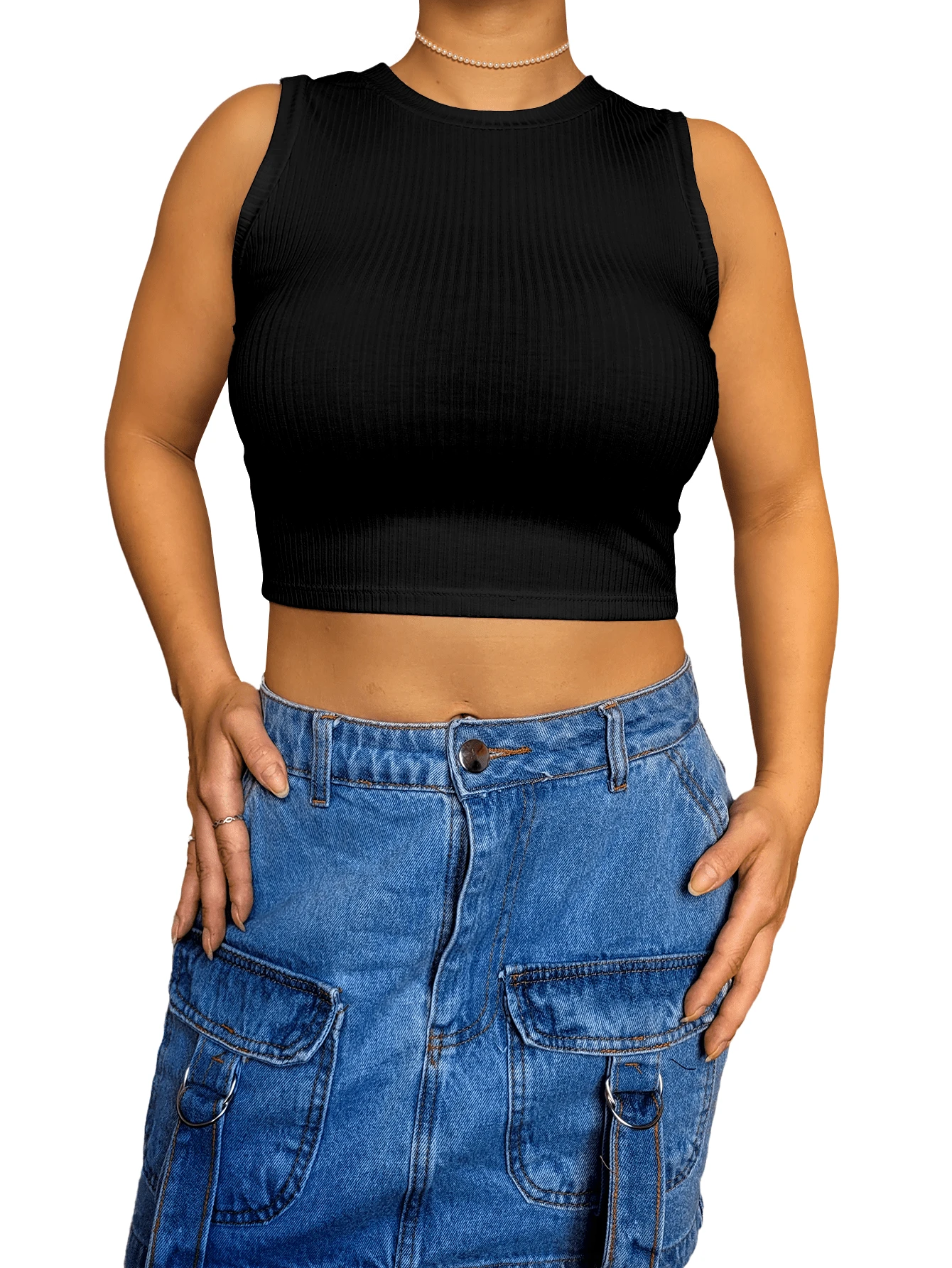 Women Tank Tops & Camis - màu đen - Xem 1