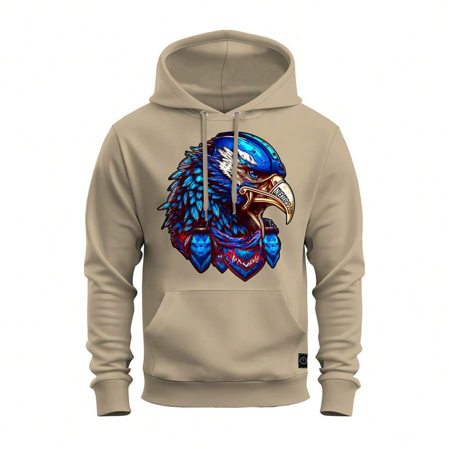 Men Sweatshirts - Màu be - Xem 1