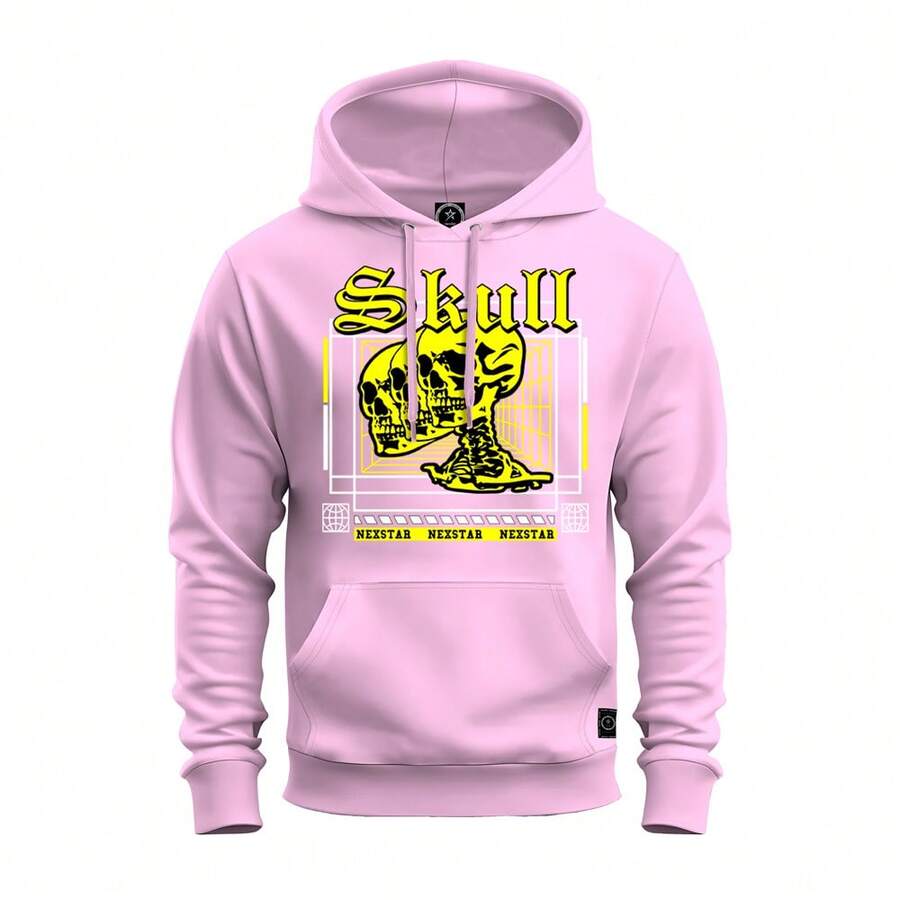 Men Sweatshirts - 淺粉色 - 查看 1