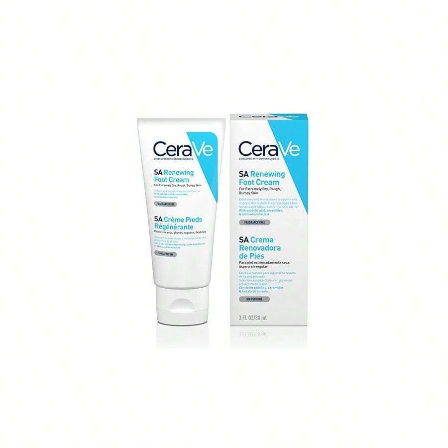 CeraVe SA Renewing Foot Cream - 88ml - White - View 1