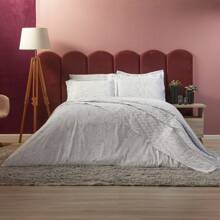 Flat Sheets - 黑白花卉 - 查看 2