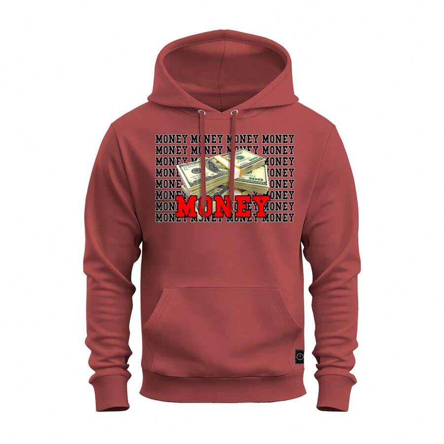 Men Sweatshirts - 紅色 - 查看 1