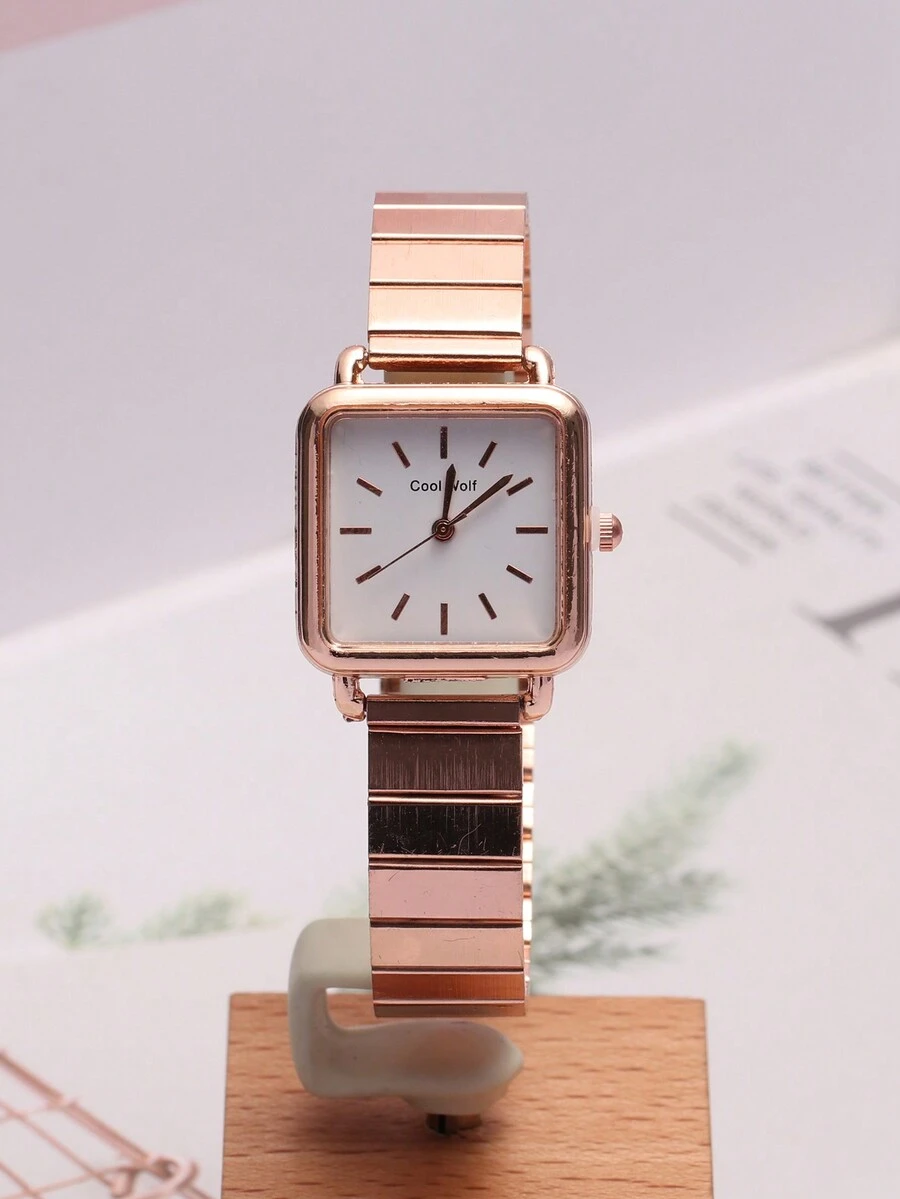 Women's Quartz Watches - 玫瑰金 - 查看 1