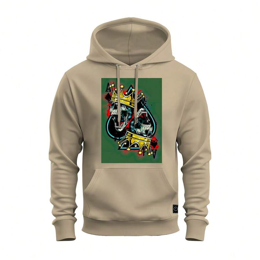 Men Sweatshirts - Màu be - Xem 1